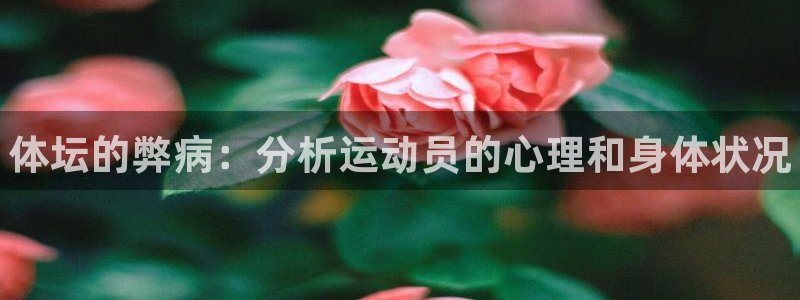 米兰体育怎么样：体坛的弊病：分析运动员的心理和身体状况